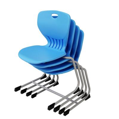 China School Furniture ESCO Ergonomic School Commercial Plastic Student Chair Stackable for sale