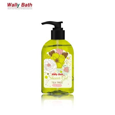 China Bubble Wholesale Private label custom bubble natural organic fruit body wash whitening perfumed rose shower gel for sale