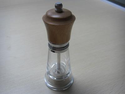 China Mini Stainless Steel Pepper Mill / Stainless Steel Salt Grinder for sale