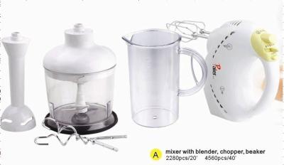 China Food Processor and Blender 2 in 1 Multifunction Kitchenaid Mixer, Stainless Steel Hand Blender, Electric Hand Blender for sale