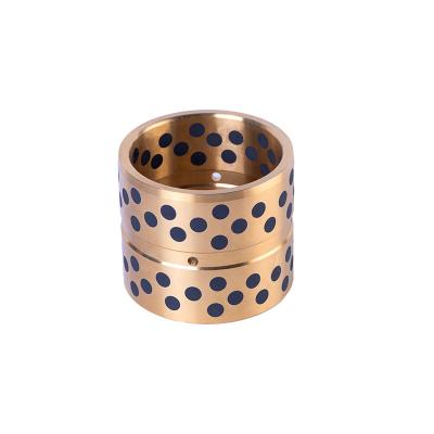 China High Quality Excavator Parts Excavator Bucket Bushing Graphite Wear Resistance Construction Bronze Copper Bushings for sale