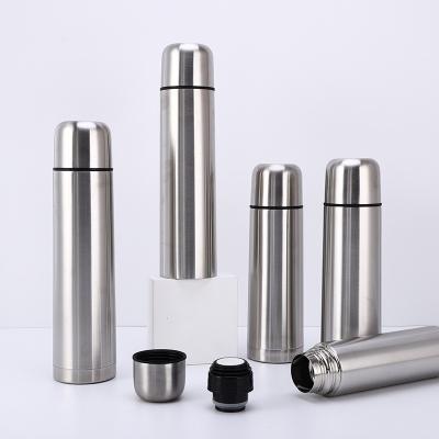 China Sustainable wholesale hot selling double wall stainless steel modern bullet vacuum insulated travel thermos flask thermal bottle cups for sale