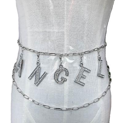 China Retro Fashionable Exotic Amorous Feelings Exaggerated Body Chain Zinc Alloy Tassel Coin Belt Waist Chain for sale