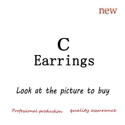 China FASHIONABLE Women's Alloy Earrings Shape Ear Pin Rhinestone Pendant oorbellen Charm Ear Accessories Earrings Stud Earrings Jewelry Gift for sale