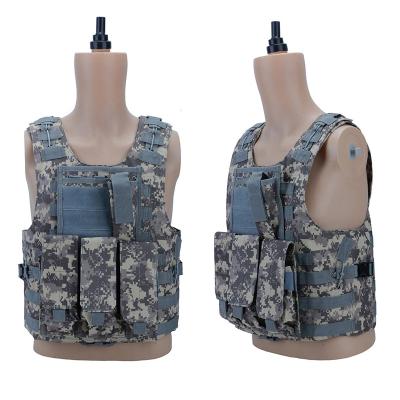 China Chalecos Militares Comfortable High Quality Outdoor Adjustable Tactical Vest Hunting Flat Fast Military Carrier Vest Combat Tactical Vest for sale