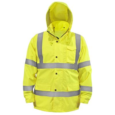 China Breathable Zipper Reflective High Visibility Zipper Safety Construction Unisex-Adult Safety Reflective Clothing for sale