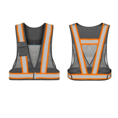 China Vis Labor Worker Reflective Jacket Construction Safty Vest Breathable Outdoor Motorcycle Safety Clothing Hi for sale