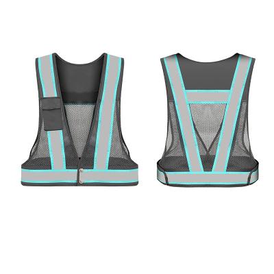 China Architecture Breathable Outdoor Work Mesh Breathable Safety Clothing Vest Traffic Safety Vest for sale