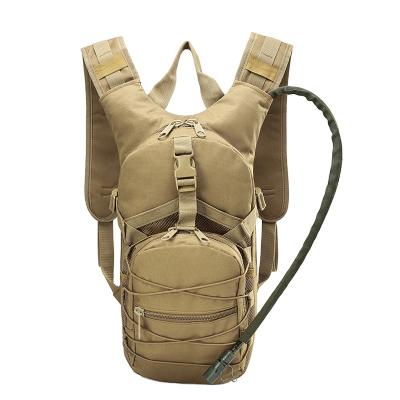 China Outdoor Ambush Molle Backpack Recycling Military Bags Waterproof Oxford Increasing Water Bag Cycling With Water Hydration Tactical Backpack for sale