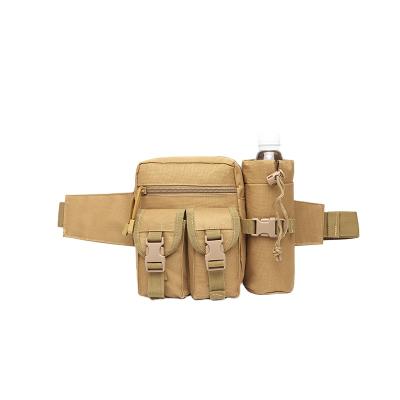 China Outdoor Sports Army Fanny Pack Waterproof Oxford Hiking Military Travel Waist Belt Bags With Tactical Waist Pack for sale