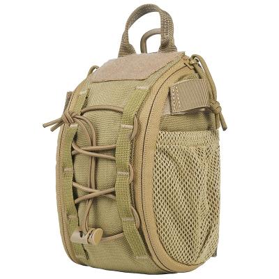 China Oudoor Activities Army Molle First Aid Nylon Climbing Running Kit Backpack Outdoor Rucksack With Tactical Medical Pouch for sale