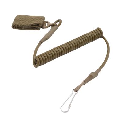 China Ourdoor Hunting Adjustable Army Safe Backpack Spears Nylon Shooting Cycling Tactical Hunting Gun Accessories Lanyard Spring Tape Belt With for sale