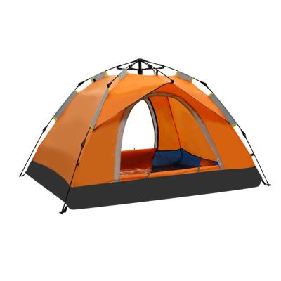 China Diamond Ground Nail Outdoor Camping Hexagonal Rain and Sun Protection Camping Thickened Portable Adult Children Fishing Gear Open Foldable Tent for sale