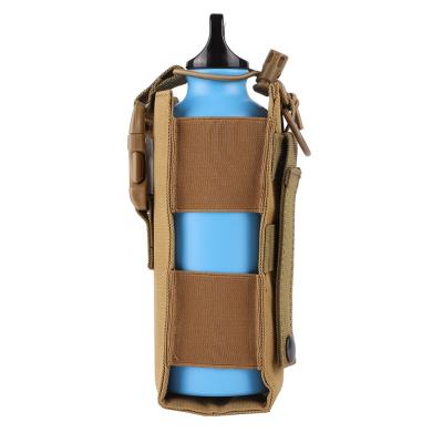 China Water Bottle Cup MOLLE Bag Extend Pouch Hanging Tactical Pouch Waterproof Adjustable Outdoor Tactical Holder Rack Pouch for sale