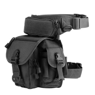 China 1000D Leg Water Proof Nylon Waterproof Waist Bag Military Molle Tactical Sports Drop Waist Bag For Tactical Fanny Pack for sale