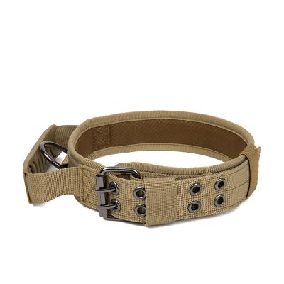 China Dogs Accesorios De Mascotas Pet Supplies Tactical Collar 5 Position Dog Collarmedium Adjustable Nylon Training Dog Collar for sale