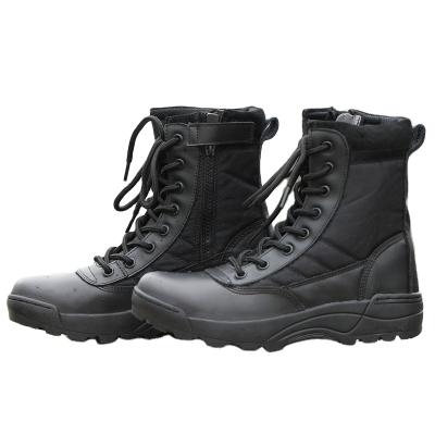 China Warm outdoor activity couples and comfortable velvet outdoor trekking tactical military boots for sale