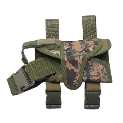 China Ourdoor Hunting Adjustable Military Leg Pack Nylon Camping Hunting Gun Concealed Bag With Gun Holsters for sale