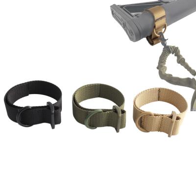 China Outdoor Hunting Military Shooting Hunting Adapter Tactical Rifle Sling Gun Strap Gun Running Rope Tying Belt Hunting Accessories for sale