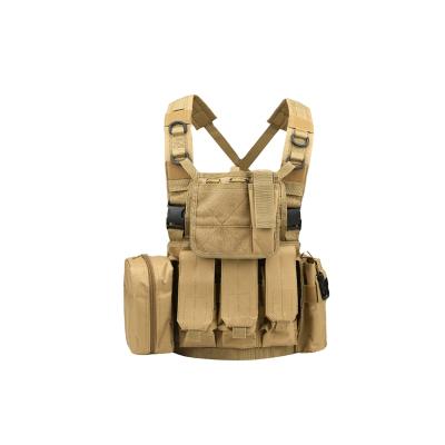 China Adjustable Combat Abrasion Molle Shooting Oxford Military Accessories Waterproof Shooting Increasing Protective Gear With Tactical Vest for sale