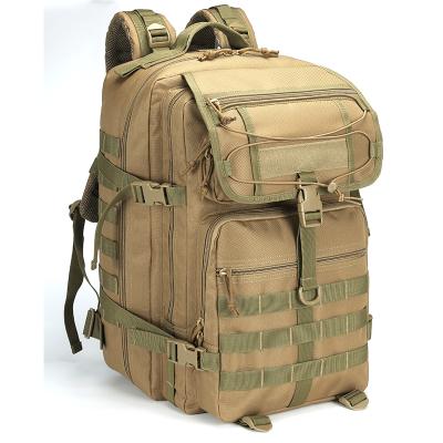 China Travel Tactical Outdoor Military Waterproof Backpacks Sports Backpack Camping 45L Military Molle Bag for sale