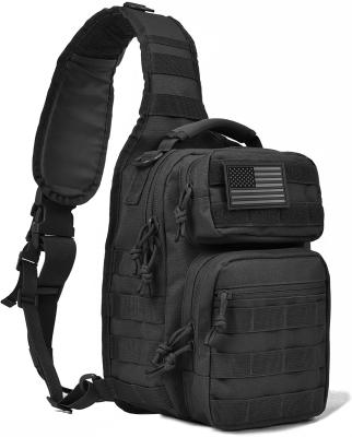 China Bolso Cruzado Daily Used Tactical Outdoor Gear Molle Cross - Body Shoulder Bag Sports Bag Military Tactical Chest EDC Daypack Sling Bag Pack for sale