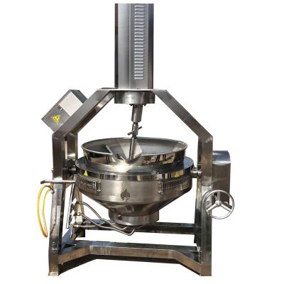 China Commercial supply stainless steel industrial jacketed kettle for making sauce/jam/dough/can/soup/congee/gruel for sale