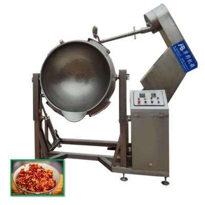 China Commercial Supply Electric Jacketed Cooking Kettle With Blender For Sauce Chili And Fruit Jam for sale