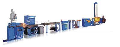 China Customized Cable Extrusion Line Double Motor Traverse CE / ISO9001 Certification for sale