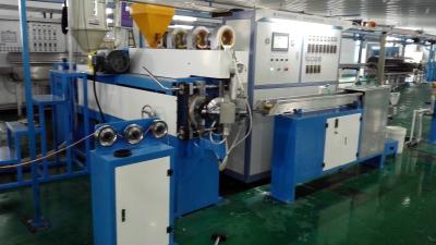 China 2 Wire Outlet Continuous Bullet Wire Extrusion Machine ISO9001 HT-70+35 for sale