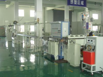 China Low Smoke Halogen Free Wire Extrusion Machine For Cable Production Line for sale