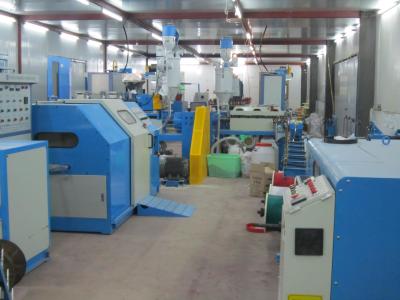 China Vertical Wire Twisting Active Pay Off Stranding Machine / Wire Stranding Machine for sale