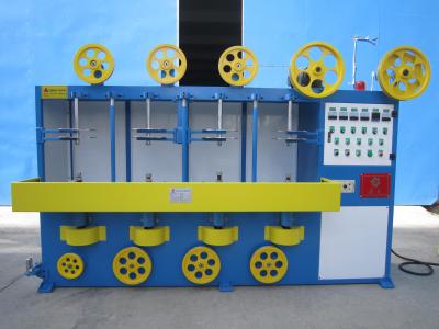 China Vertical 3 Layer Wrapping Cable Wrapping Machine With Adjusting Continuous Variable Speed Transmission for sale