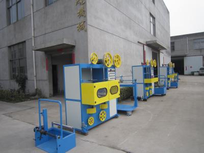 China Máquina de alta velocidade da embalagem automática, máquina de envolvimento da bobina do fio da dupla camada à venda