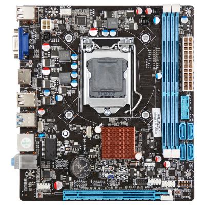 China High Performance Desktop Factory Direct Sale 2 DDR3 DIMM LGA1155 Computer Laptop Gaming Main Motherboards for sale