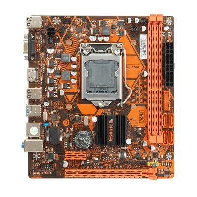 China Top sale lga1155 socket Desktop PC DDR3 RAM M-ATX H61 desktop motherboards for sale