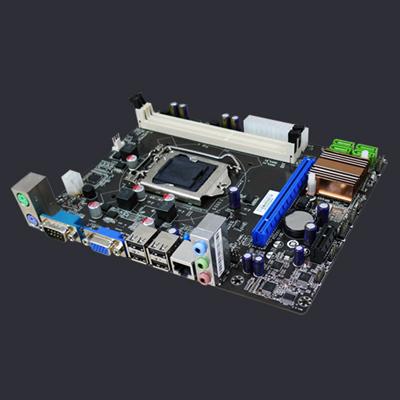 China Esonic Desktop Motherboard H61FAL2 , LGA1155 MAINBOARD FOR CORE i7 i5 i3 CPU for sale