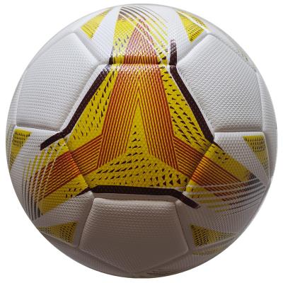 China PU Soccer Ball Machine Stitched PVC Football Rubber Bladder Customized Soccer Ball Normal Training for sale