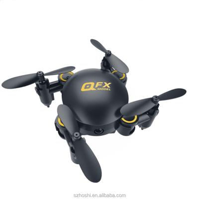 China Drone 4-Axis 2.4Ghz 2.4Ghz 0.3MP HD Camera Wifi Headless Mini Control Toy Q2 Drone Mode Drone 3D Radio Shake RC UAV for sale