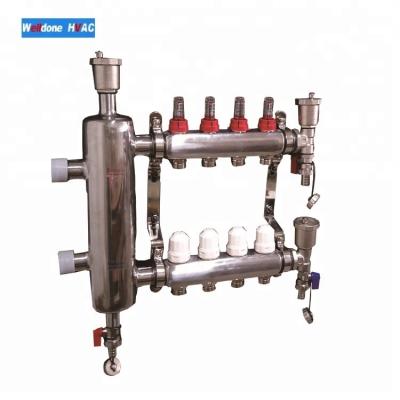 China Traditional Floor Heating Water Valve Diverse Circuit System Mixing Kits for sale