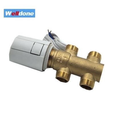 China General Hot Sale 20 Best Price High Quality 4 Mm Left Brass Fan Coil Valve for sale