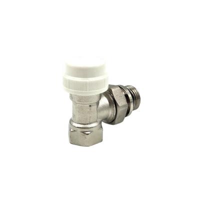 China Energy Saving Wholesale Corner Angled Thermostatic Radiator Valves for sale