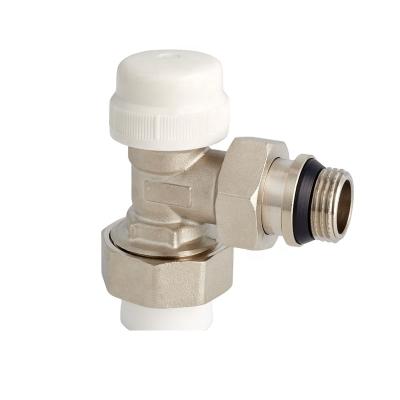 China Square Corner Rad Radiator Valves Central Heating Energy Saving Black Trv for sale