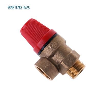 China General ready to ship DN15 DN20 3bar 8 barHigh quality brass safety valve for solar water heaters for sale