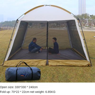 China 2021 New Camouflage Game Multi-person Outdoor Sunscreen/Field Fishing Pergola Picnic Tent Beach Tent Big Canopy for sale