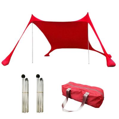 China Extended Type To 2021 New 2021 Screen Sunscreen Beach Shade And Fishing Cool Outdoor Camping Tent for sale