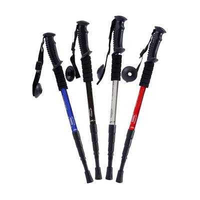 China Camping/Hot-selling Hiking/Climbing Increased Powerful Ultralight Creative Shockproof Three-section Nordic Trekking Pole for sale