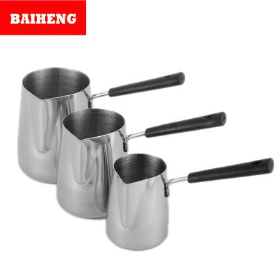 China Durable 304 Stainless Steel Coffee Milk Jug Garlands Cup Portable Skimming Jug Thick Foamer Mugs Italian Latte Art Jug Milk Pitcher for sale