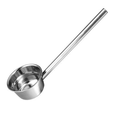 China Sustainable Water Scoop,Water Ladle,Wholesale High Quality Water Spoon Long Handle Water Shell Welding Stainless Steel for sale