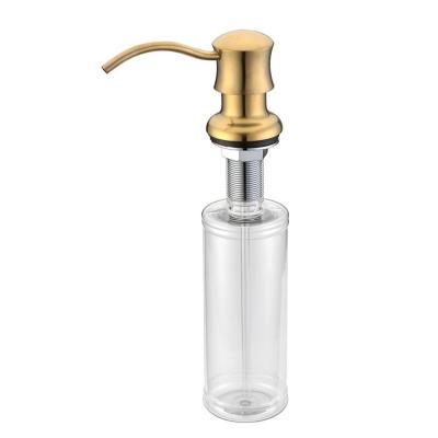 China Contemporary Durable Used Good Quality Brass Hand Soap Dispenser Liquid Soap Dispenser for sale